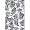 vidaXL Outdoor-Teppich ARAKIL Weiß und Schwarz 120x180 cm PP