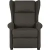 vidaXL Massagesessel Taupe Stoff