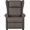vidaXL Massagesessel Braun Stoff