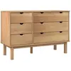 vidaXL, Kommode + Sideboard, Xarenas (111 x 111 x 73.50 cm)