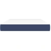 vidaXL Taschenfederkernmatratze Mittel Blau 140x190x20 cm Stoff