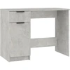 vidaXL Schreibtisch Betongrau 100x50x75 cm Holzwerkstoff