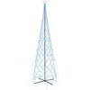 vidaXL, Weihnachtsbeleuchtung, LED-Weihnachtsbaum Kegelform Blau 3000 ...