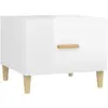 vidaXL, Couchtisch + Beistelltisch, Corranin (2 Stück) (50 x 50 x 40 c...