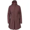 Damen wasserfester Kapuzenmantel Agu Urban Braun L