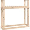 vidaXL Kaminholzregal 110x35x108,5 cm Massivholz Kiefer