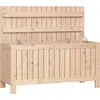 vidaXL Gartentruhe 108x42,5x54 cm Massivholz Kiefer