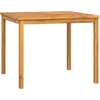 vidaXL Garten-Esstisch 90x90x74 cm Massivholz Akazie