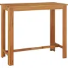 vidaXL Garten-Bartisch 120x60x105 cm Massivholz Akazie