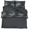 vidaXL Bettwäsche-Set aus 100% Baumwolle, 220 x 240 cm, Schwarz - Eleg...