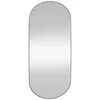vidaXL Spiegel 45 x 100 cm Wandspiegel 45x100 cm Glas Oval