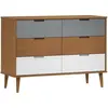 vidaXL, Kommode + Sideboard, Jazonia (113 x 40 x 80 cm)