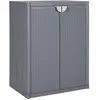 vidaXL, Gartenhaus + Gartenschrank, Forstinning (2 Böden)
