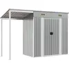 vidaXL, Gartenhaus + Gartenschrank, Pacono