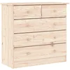 vidaXL Kommode Kommode ALTA 77x35x73 cm Massivholz Kiefer (1 St)