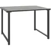 vidaXL Gartentisch Anthrazit 55x40x37 cm Stahl