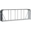 vidaXL Kaminholzunterstand Anthrazit 300x45x100 cm Verzinkter Stahl