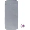 vidaXL, Strandtuch, Wavenen (2 Stück) (135 x 135 cm)