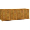 vidaXL Gartenbox 280x87x104 cm Massivholz Akazie