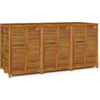 vidaXL Gartenbox 210x87x104 cm Massivholz Akazie