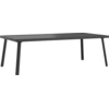 vidaXL Garten Couchtisch Anthrazit 110x55x35cm Stahl
