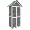 vidaXL, Gartenhaus + Gartenschrank, Haxonum