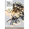 LED-Clusterlichterkette Büschel warmweiß, 768 LEDs, sw Kabel, Innen/Au...