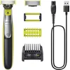 Philips OneBlade 360 QP2834/20 Face + Body, Folienschaber, Grau, Limet...