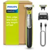 Philips OneBlade 360 QP2734/30 Face, Folienschaber, Anthrazit, Limette...