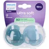 Philips Avent Schnuller +18 Monate Soft blau/grün 2 ct
