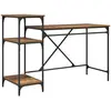 vidaXL Schreibtisch Altholz Holzwerkstoff 135 x 50 x 90 cm
