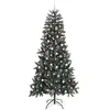 vidaXL, Weihnachtsbaum, Freya (mit LEDs und weissen Bällen) (240 cm)