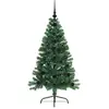 vidaXL, Weihnachtsbaum, Robin (mit 61 schwarzen Bällen) (120 cm)