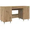 vidaXL Schreibtisch Artisan-Eiche Holzwerkstoff 140 x 50 x 75 cm