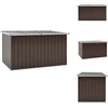 vidaXL Gartenbox Braun 171 x 99 x 93 cm - Gartenboxen