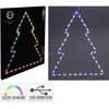 Koopman Baum 41 LEDs RGB Weihnachtsbaum Lichterkette für festliche Dek...