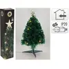 Homestyling Weihnachtsbaum mit Faseroptik, 60 cm weiß warm - Kunstbaum...