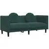 vidaXL, Sofa + Bettsofa, Qumelia (2-Sitzer) (2-Sitzer)