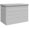 vidaXL Outdoor-Kissenbox Grau 77,5x44,5x53 cm Polypropylen