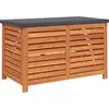 vidaXL Gartenbox 90x48x55 cm Massivholz Eukalyptus