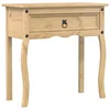 vidaXL Beistelltisch Konsolentisch Corona 73x35x73 cm Massivholz Kiefe...