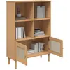 vidaXL, Regal, Linrenin (90 x 35 x 130 cm)