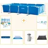 Rechteckiger Frame Pool - 450x220x84 cm - 7-teilig SCB97