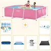 Rechteckiger Frame Pool - 220x150x60 cm - 7-teilig SCB97