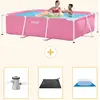 Rechteckiger Frame Pool - 220x150x60 cm - 4-teilig SCB79