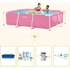Rechteckiger Frame Pool - 220x150x60 cm - 5-teilig SCB7