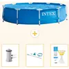 Frame Pool Rund - 366x76 cm - 4-teilig SCB82
