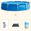 Frame Pool Rund - 366x76 cm - 4-teilig SCB80