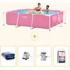 Rechteckiger Frame Pool - 220x150x60 cm - 5-teilig SCB54