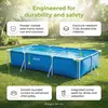 Rechteckiger Frame Pool - 450x220x84 cm - 5-teilig SCB11